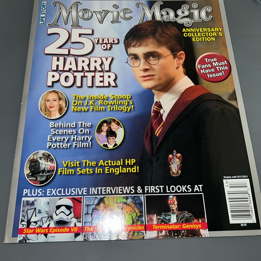 Harry Potter 25th Anniversary Collector's Edition Magazine